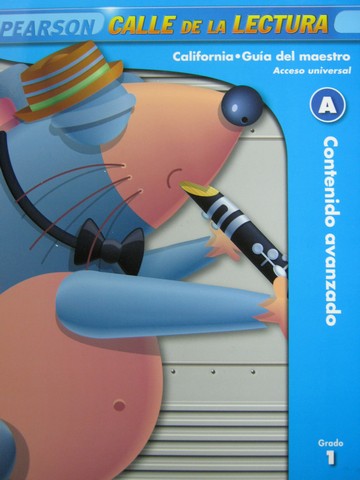(image for) Calle de la Lectura 1 A California TE (CA)(TE)(Spiral)