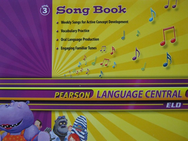 (image for) Pearson Language Central 3 Song Book (P)
