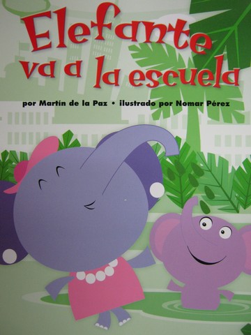 (image for) Librito para escuchar K Elefante va a la escuela (P)