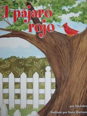 (image for) Librito para escuchar K El pajaro rojo (P) by Jim Lobes
