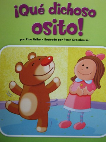 (image for) Librito del estudiante K Que Dichoso osito! (P) by Pina Uribe