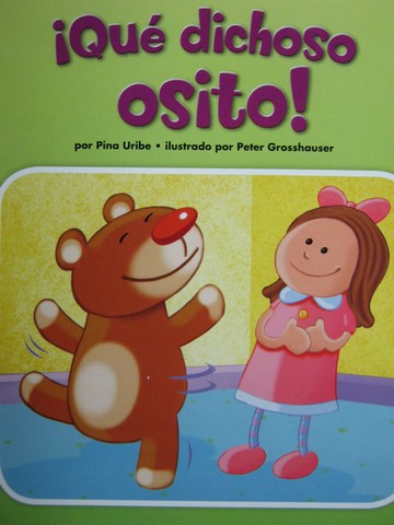 (image for) Librito del estudiante K Que Dichoso osito! (P) by Pina Uribe