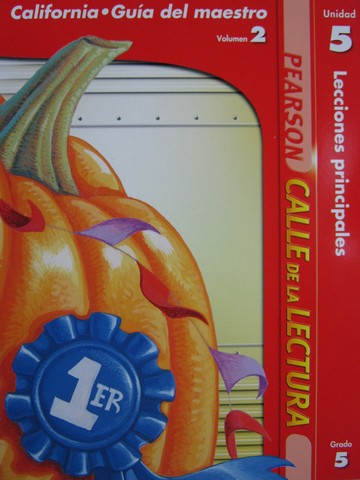 (image for) Calle de la Lectura 5.5 California TE Volumen 2 (CA)(TE)(Spiral)