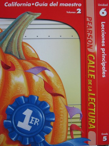 (image for) Calle de la Lectura 5.6 California TE Volumen 2 (CA)(TE)(Spiral)