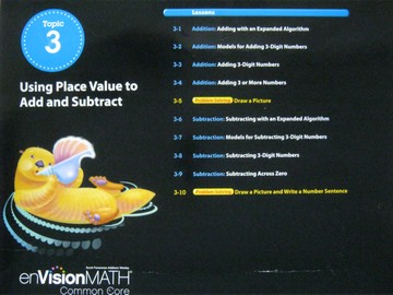 (image for) enVision Math Common Core 3 Topic 3 TE (TE)(P)