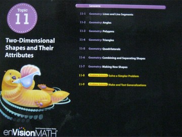 (image for) enVision Math Common Core 3 Topic 11 TE (TE)(P)