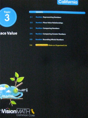 (image for) enVision Math California Common Core 4 Topic 3 TE (CA)(TE)(P)