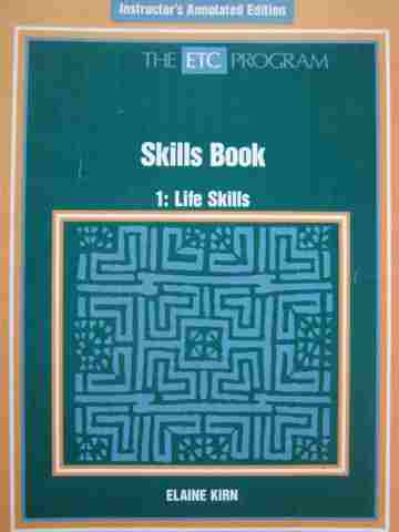 (image for) ETC Program Skills Book 1: Life Skills IAE (TE)(P) by Kirn