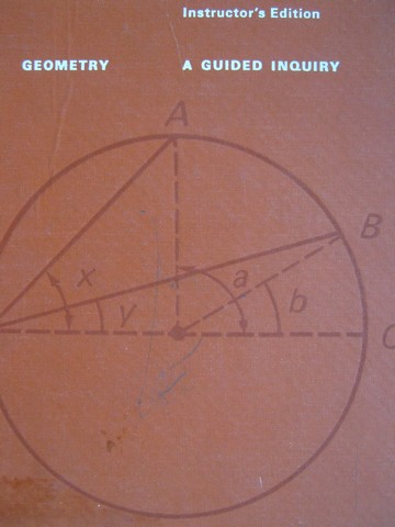 (image for) Geometry A Guided Inquiry IE (TE)(H) by Chakerian, Crabill,