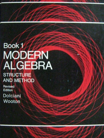 (image for) Modern Algebra Structure & Method Book 1 Revised Edition TE (H)