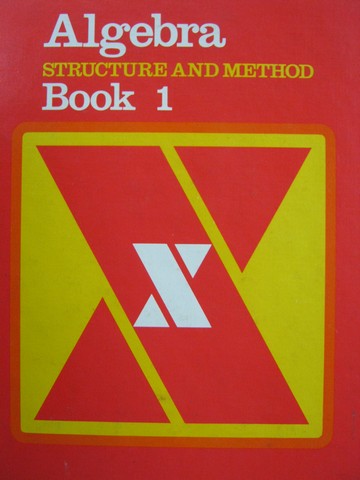 (image for) Algebra Structure & Method Book 1 (H) by Dolciani, Wooton, Brown
