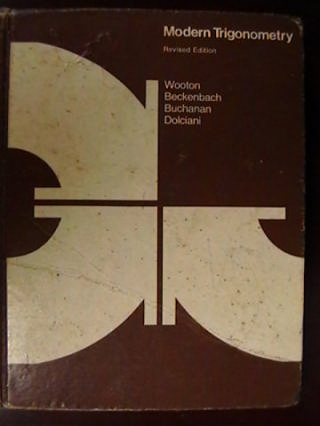 (image for) Modern Trigonometry Revised Edition (H) by Wooton, Beckenbach,