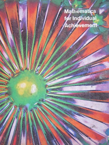 (image for) Mathematics for Individual Achievement 8 (H) by Denholm,