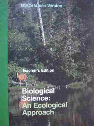 (image for) Biological Science BSCS Green Version 5th Edition TE (TE)(H)