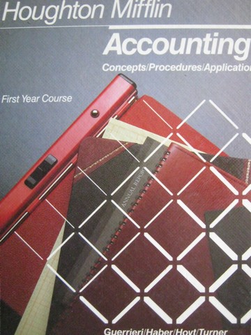 (image for) Accounting 1st Year Course (H) by Guerrieri, Haber, Hoyt,