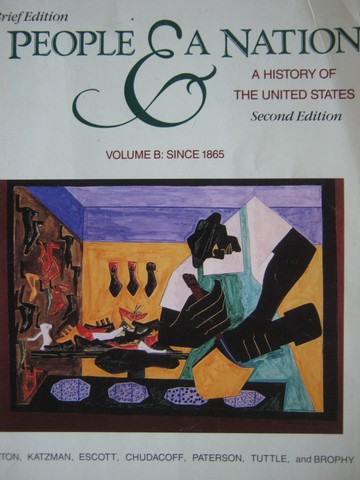 (image for) A People & a Nation Brief Edition 2nd Edition Volume B (P)