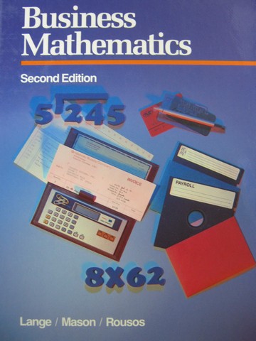 (image for) Business Mathematics 2nd Edition (H) by Lange, Mason, & Rousos