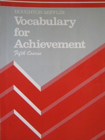 (image for) Vocabulary for Achievement 5th Course (P) by Richek, McRae,