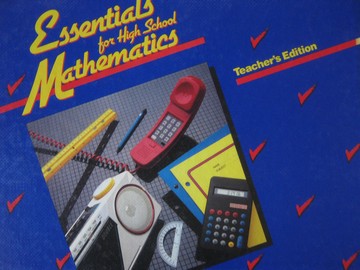 (image for) Essentials for High School Mathematics TE (TE)(H) by Cohen,