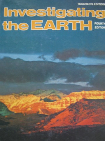 (image for) Investigating the Earth 4th Edition TE (TE)(H) by Matthews III,