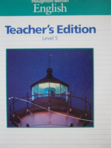 (image for) HM English 5 TE (TE)(Spiral) by Haley-James, Stewig, Ballenger,