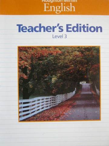 (image for) HM English 3 TE (TE)(Spiral) by Haley-James, Stewig, Ballenger,