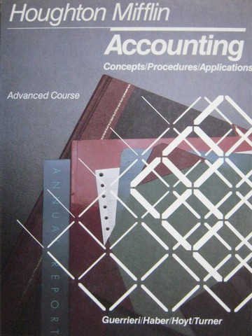 (image for) Accounting Advanced Course (H) by Guerrieri, Haber, Hoyt, & Turner