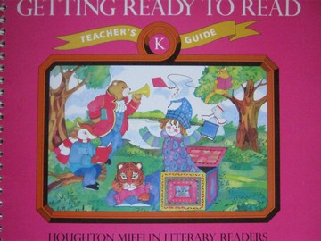 (image for) Literary Readers K Getting Ready to Read TG (TE)(Spiral) by Durr, Hillerich, & Johnson