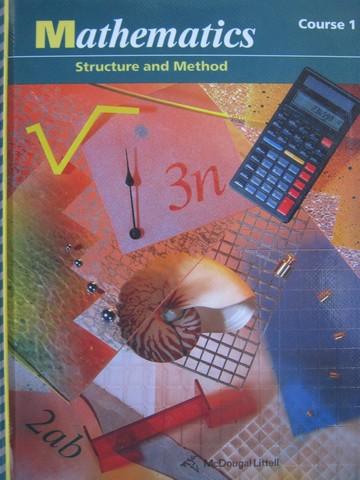 (image for) Mathematics Structure & Method Course 1 (H) by Dolciani, - Click Image to Close