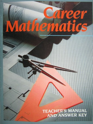 (image for) Career Mathematics Teacher's Manual & Answer Key (TE)(P)