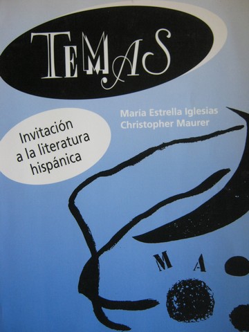 (image for) Temas Invitacion a la literatura hispanica (P) by Iglesias,
