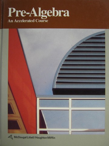 (image for) Pre-Algebra An Accelerated Course (H) by Dolciani, Sorgenfrey,