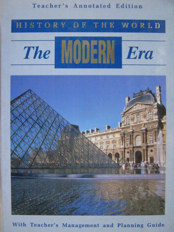 (image for) History of the World the Modern Era TAE (TE)(H) by Perry,