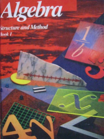 (image for) Algebra Structure & Method Book 1 (H) by Brown, Dolciani,