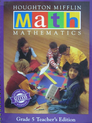 (image for) HM Mathematics Math 5 TE (TE)(Spiral) by Bezuk, Bohan, Clark,