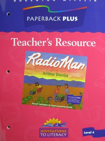 (image for) Paperback Plus Radio Man Teacher's Resource (TE)(P)