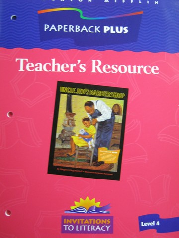 (image for) Paperback Plus Uncle Jed's Barbershop Teacher's Resource (TE)(P)
