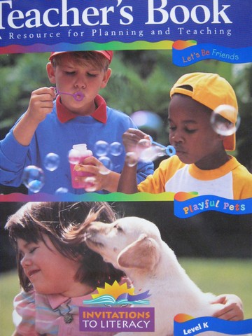 (image for) Invitations to Literacy K.7 & K.8 Teacher's Book (TE)(Spiral)