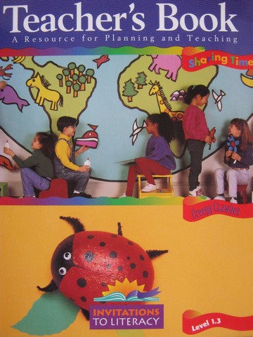 (image for) Invitations to Literacy 1.3 Share Teacher's Book (TE)(Spiral)