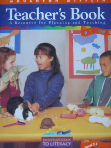 (image for) Invitations to Literacy 2.1 Pet Show Today! TB (TE)(Spiral)