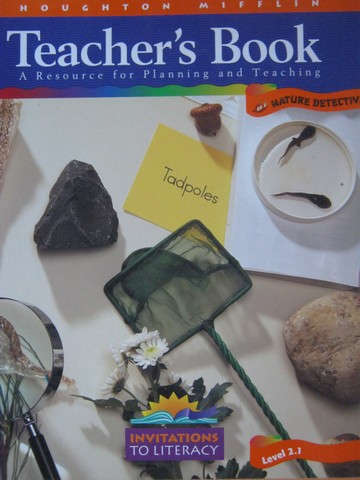 (image for) Invitations to Literacy 2.1 Be a Nature Detective TB (TE)(Spiral