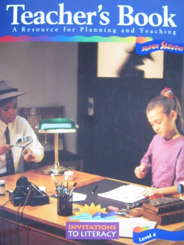 (image for) Invitations to Literacy 4 Super Sleuths TB (TE)(Spiral)