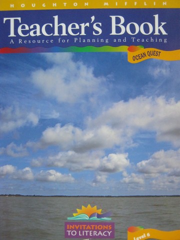 (image for) Invitations to Literacy 6 Ocean Quest TB (TE)(Spiral)