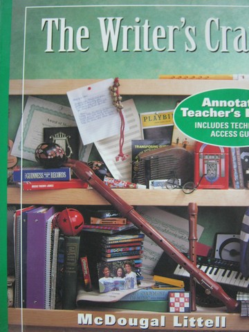 (image for) Writer's Craft 8 Green Level ATE (TE)(H) by Blau, Elbow,