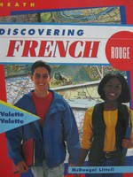 (image for) Discovering French Rouge (H) by Valette & Valette