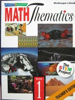 (image for) Middle Grades Math Thematics 1 TE (TE)(H) by Billstein,