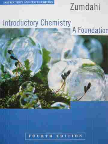 (image for) Introductory Chemistry A Foundation 4th Edition IAE (TE)(H) by Zumdahl