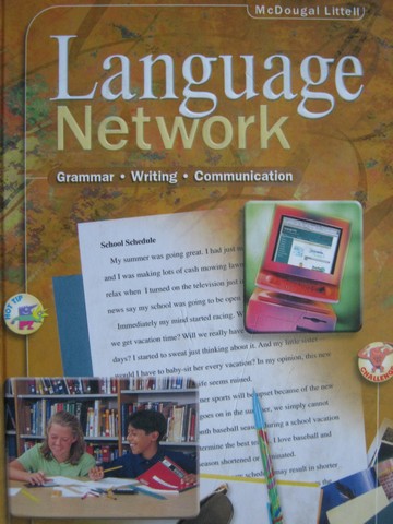 (image for) Language Network Grammar Writing Communication 6 (H) by Bruder,