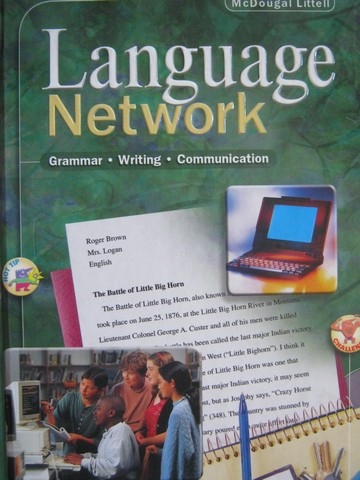 (image for) Language Network Grammar Writing Communication 8 (H) by Bruder,