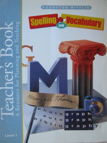 (image for) Spelling & Vocabulary 7 Teacher's Book (TE)(Spiral)